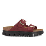 Arizona Platform Suede Leather Narrow