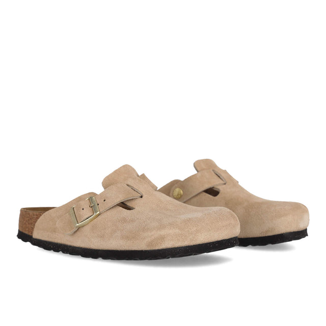 Boston BS Suede Leather Narrow