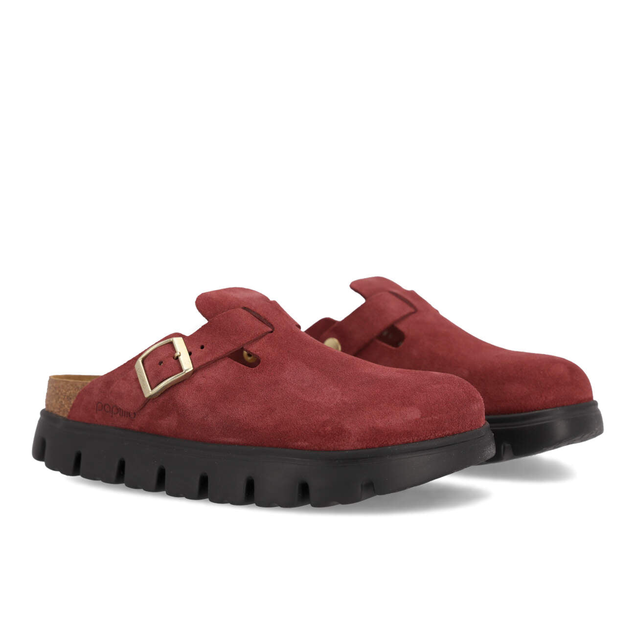 Boston Chunky Suede Leather Narrow