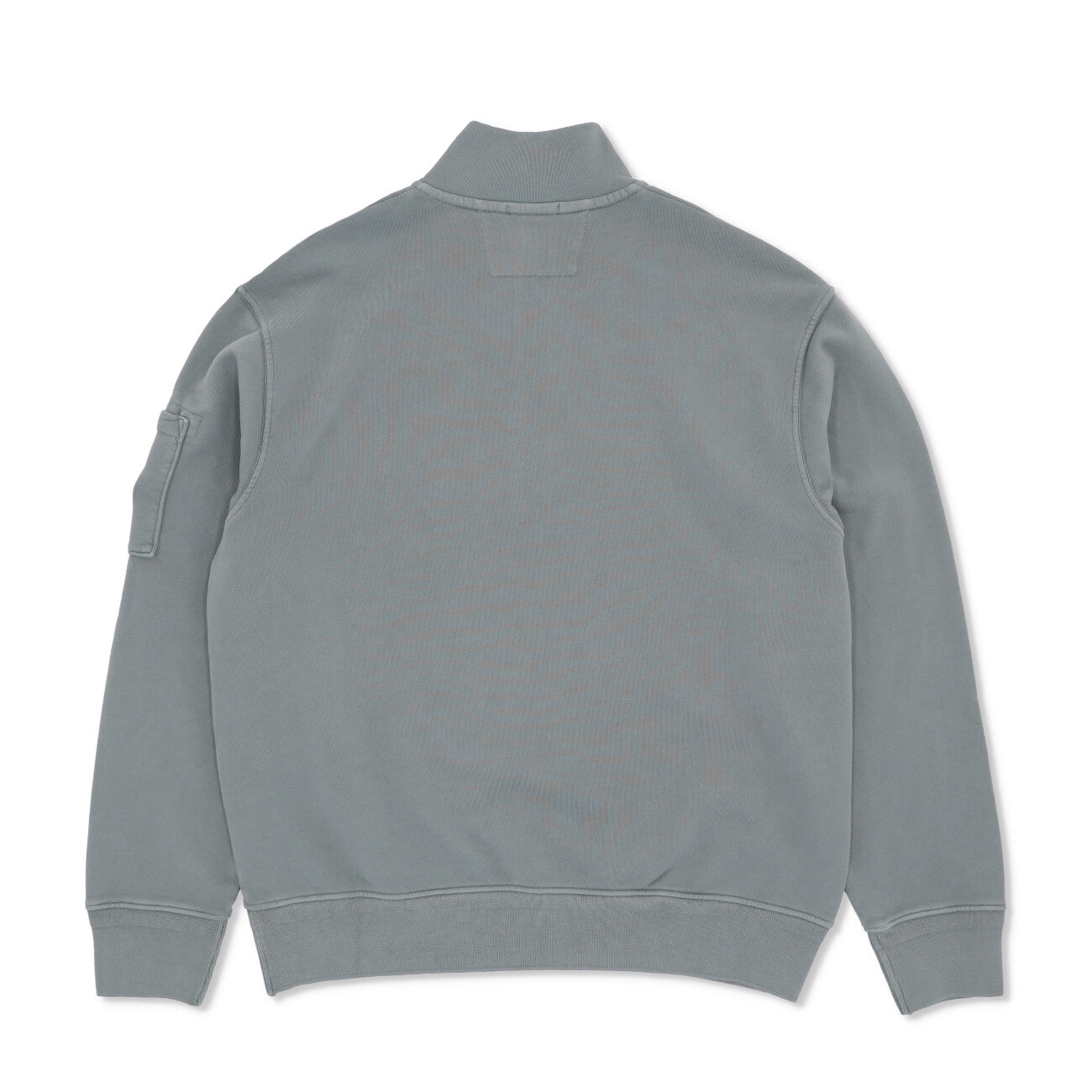 Cotton Diagonal Fleece Half Zip Sweatshirt