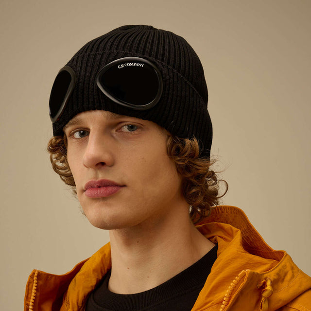 Cotton Goggle Beanie