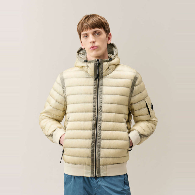 D.D. Shell Hooded Lens Down Jacket
