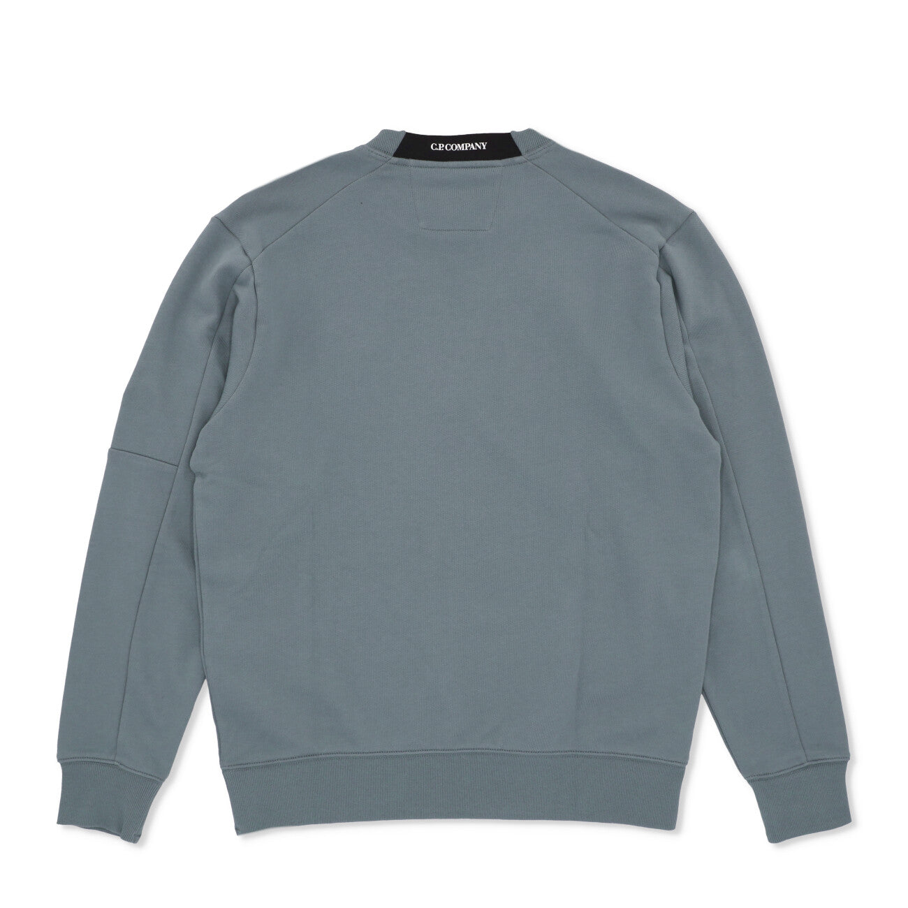 Diagonal Raised Fleece Crew Neck Lens Sweatshirt