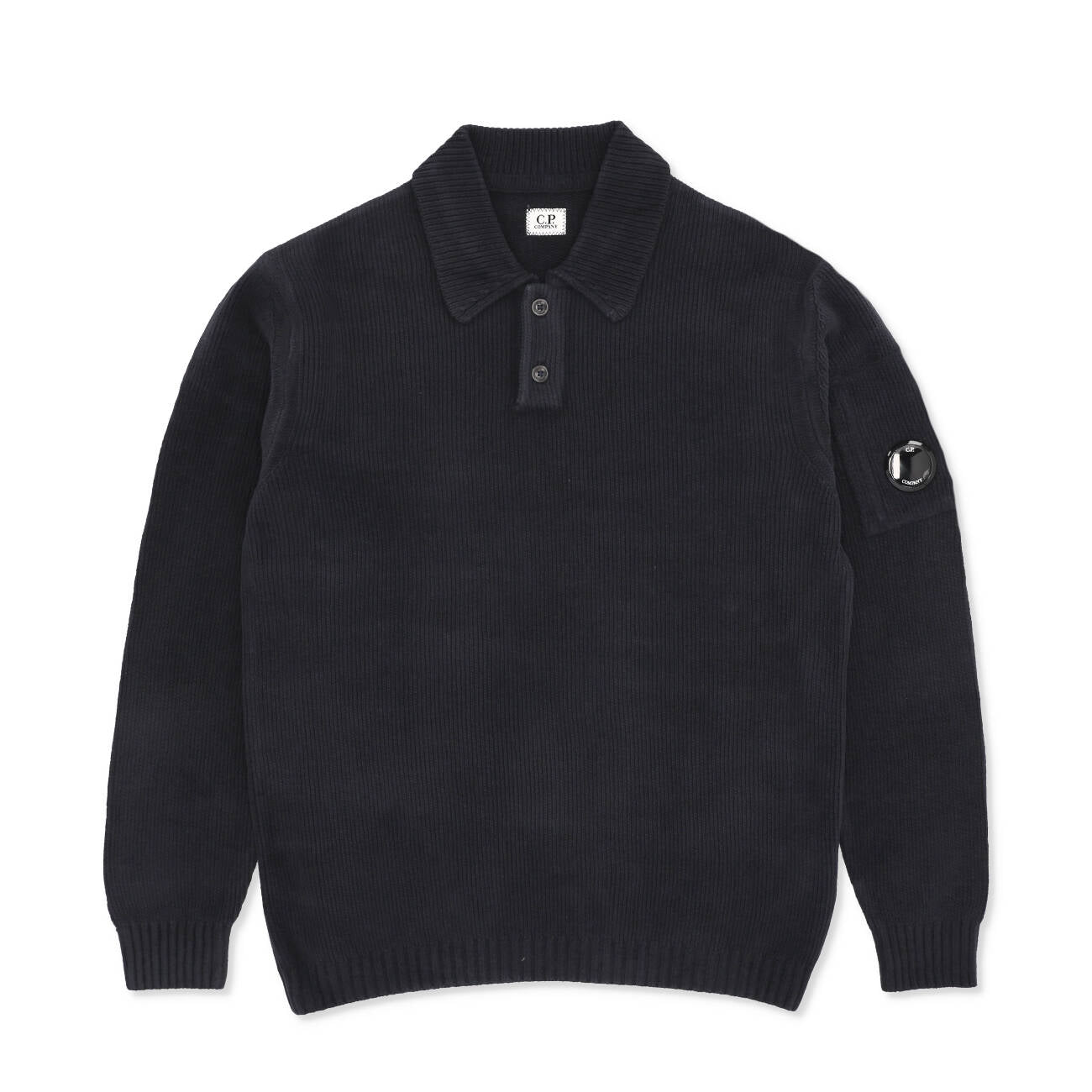 Knitwear Polo Collar In Chenille Cotton