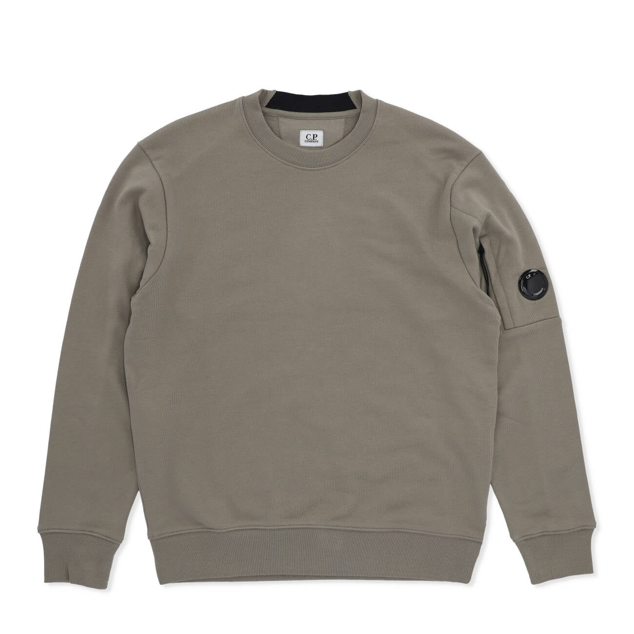 Sweatshirts Crew Neck In Diagonal Raised Fleece