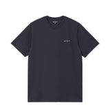 S/S Script Embroidery T-Shirt
