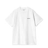 S/S Script Embroidery T-Shirt