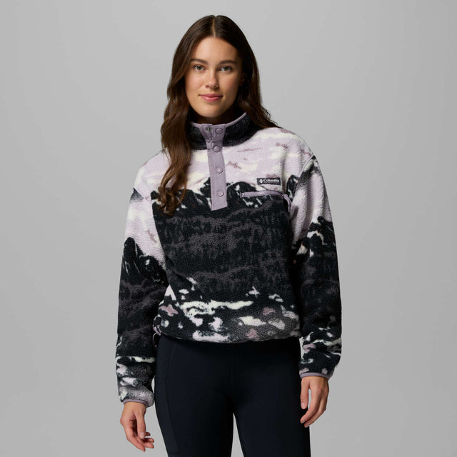 Helvetia™ II Printed Cropped Half Snap