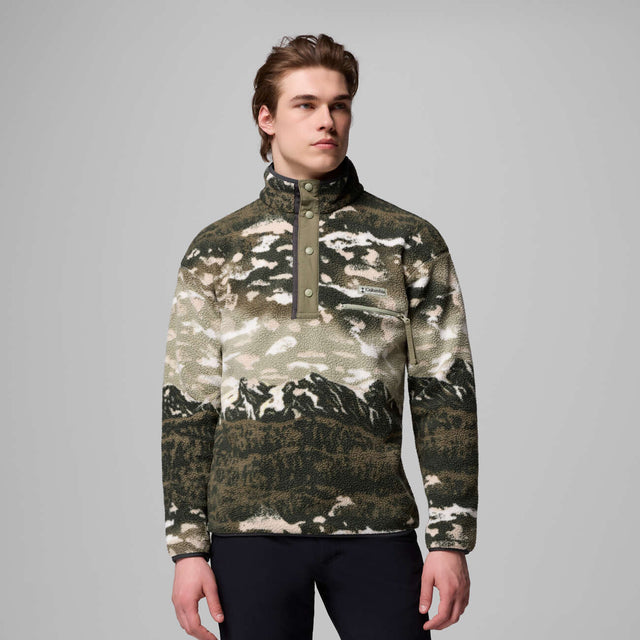 Helvetia™ II Printed Half Snap Fleece