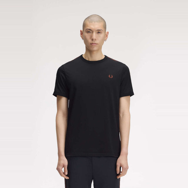 Contrast Tape Ringer T-Shirt