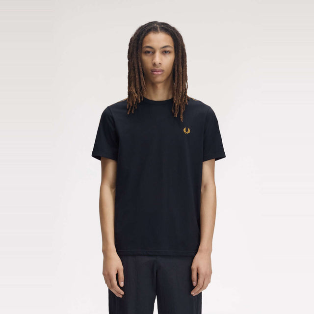 Contrast Tape Ringer T-Shirt