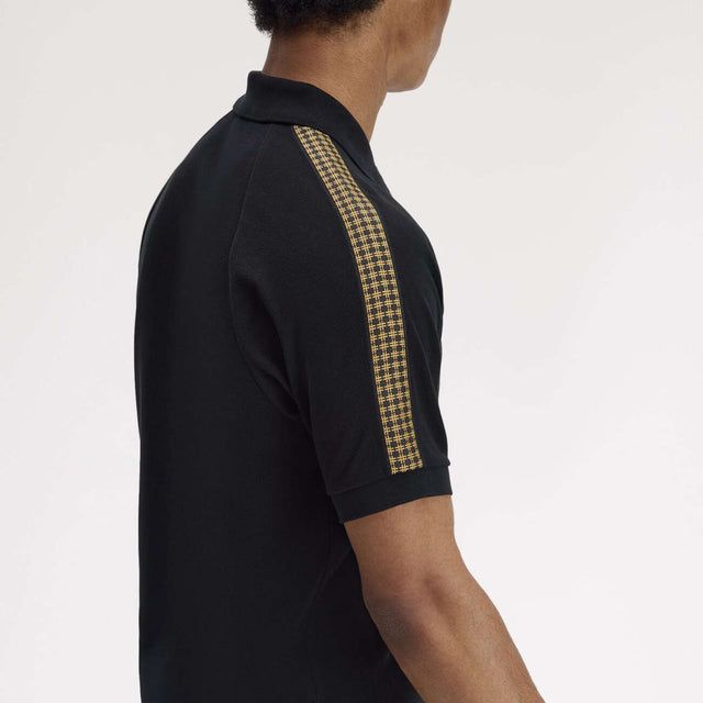 Cross Tape Polo Shirt