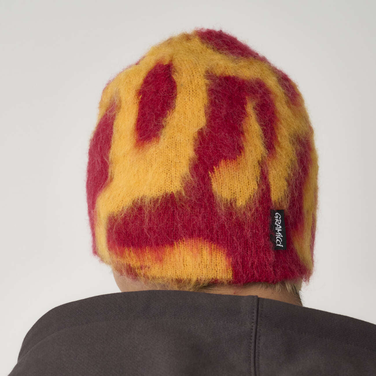 Mohair Burly Runningman Beanie