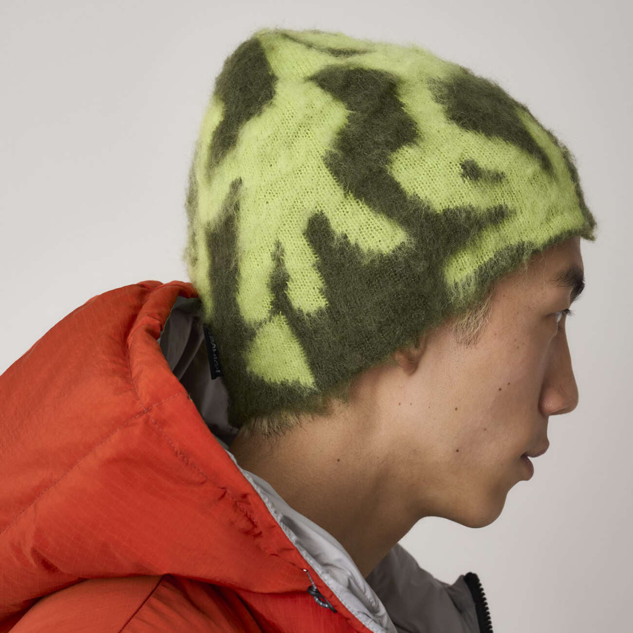 Mohair Burly Runningman Beanie