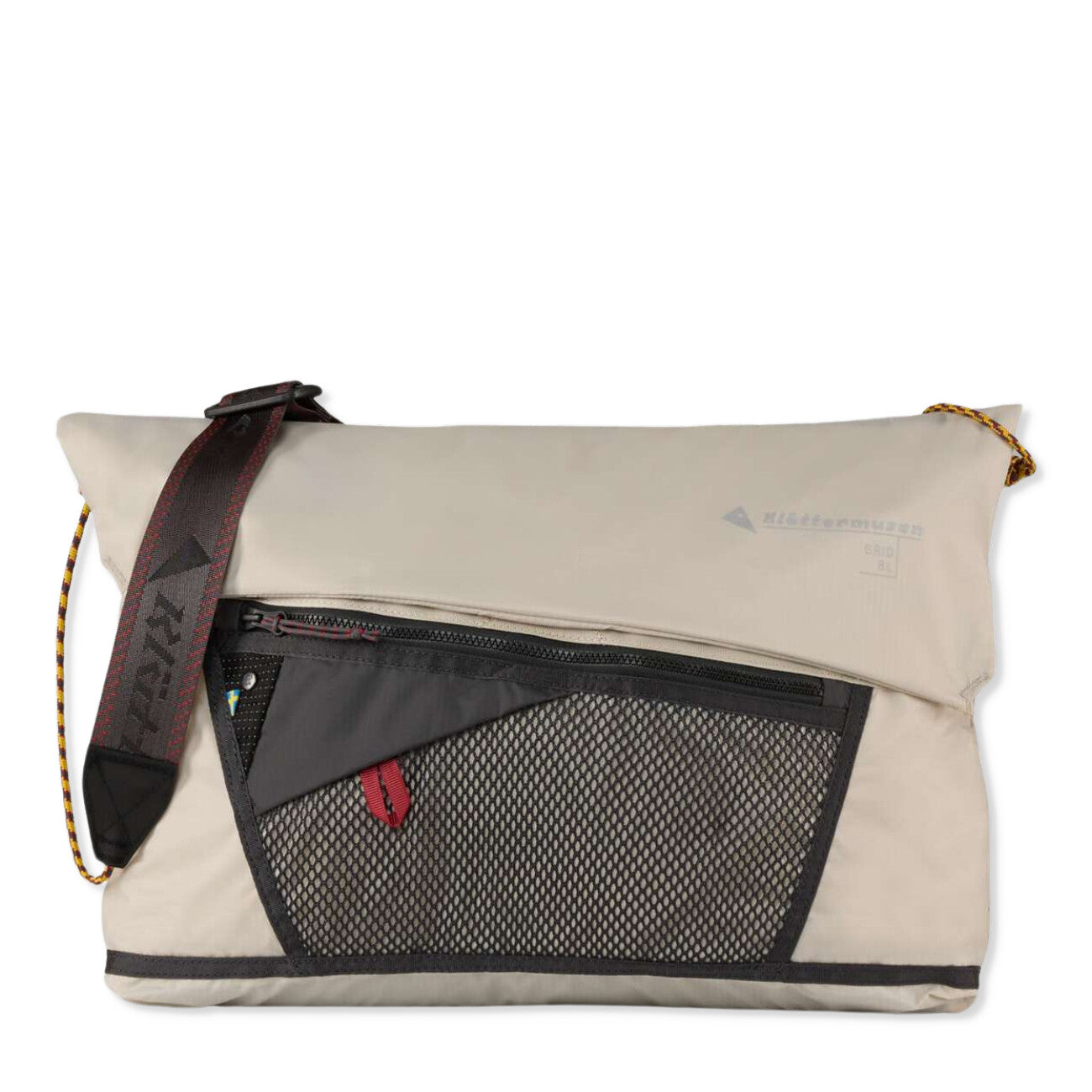 Grid Messenger Bag