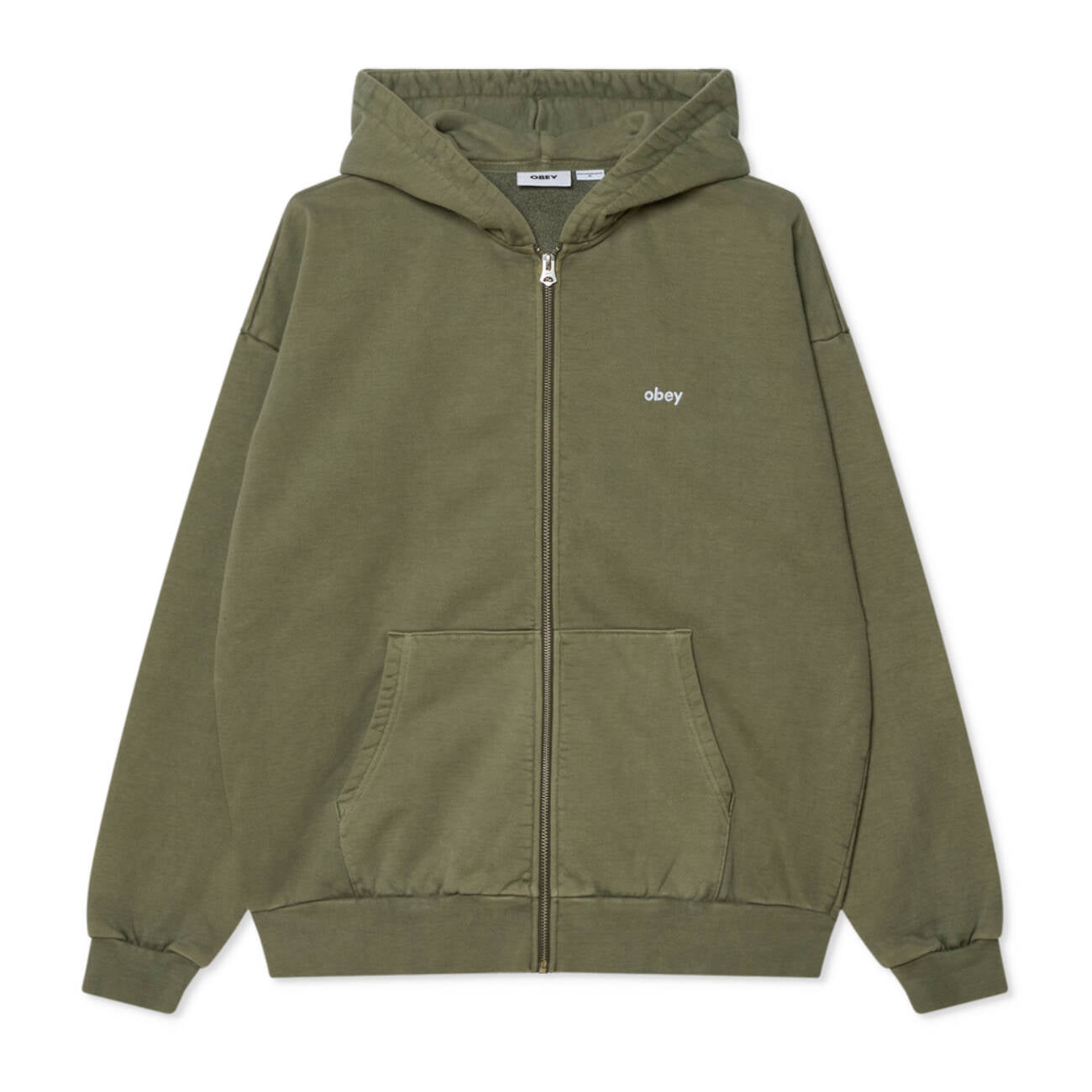 Lowercase Pigment Zip Hood