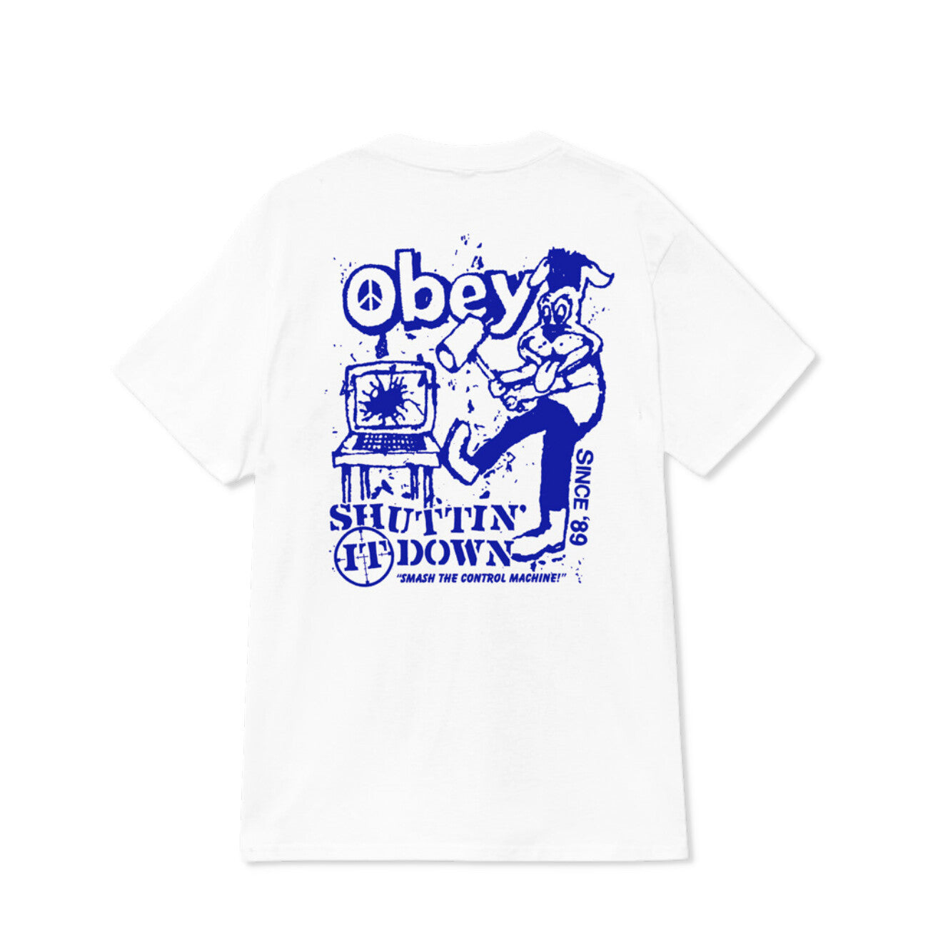 Machine Obet Obey Obey Smash The Control Machine 165264125-WHT | Orange Jungle