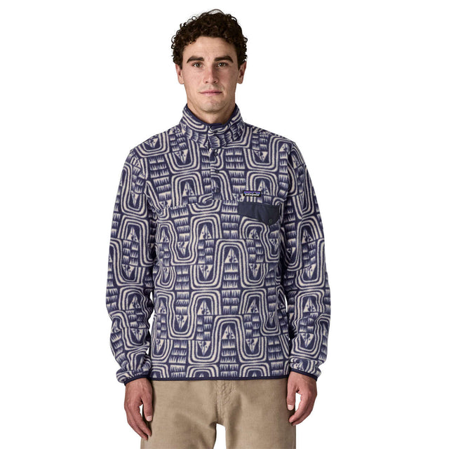 M Lw Synch Snap-T Fleece P/O
