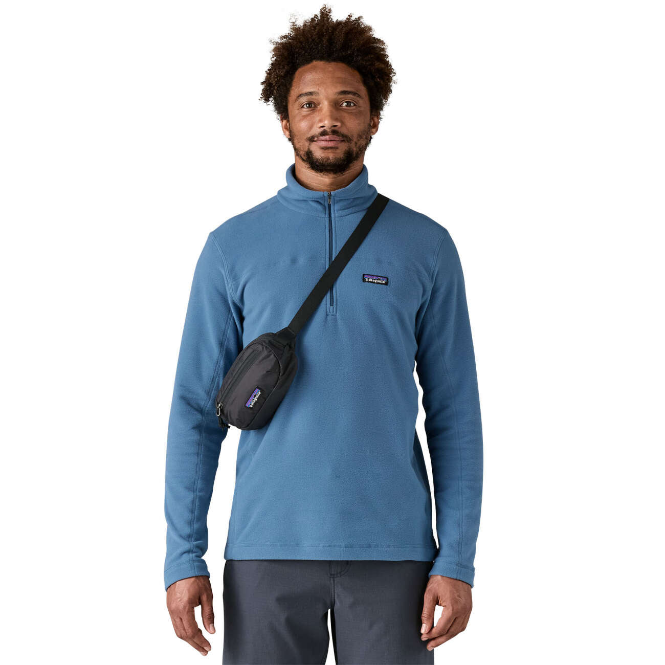 Patagonia Terravia Mini Hip Pack 49448-BLK | Orange Jungle
