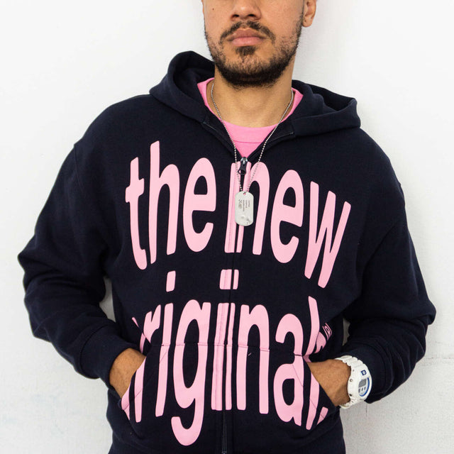 Big Logo Zip Up Hoodie