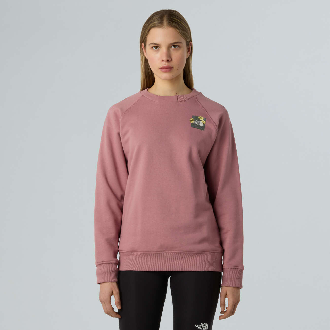 W Connect Relaxed Crew Sweatshirt-Graphic