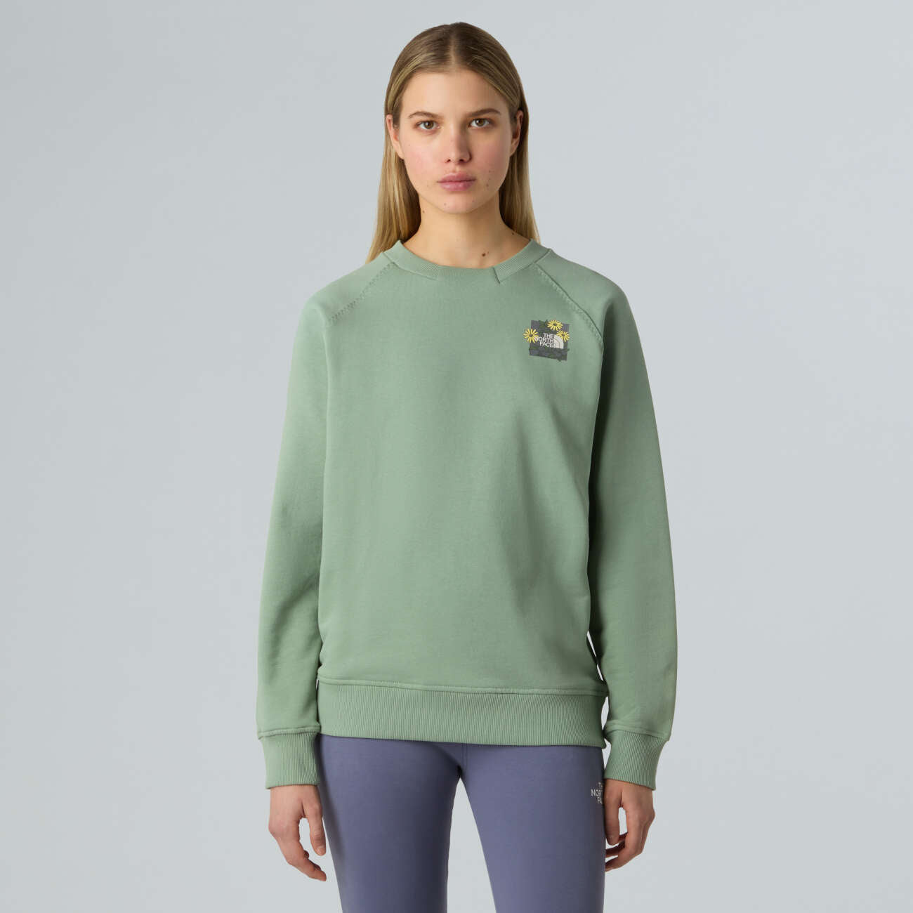 W Connect Relaxed Crew Sweatshirt-Graphi
